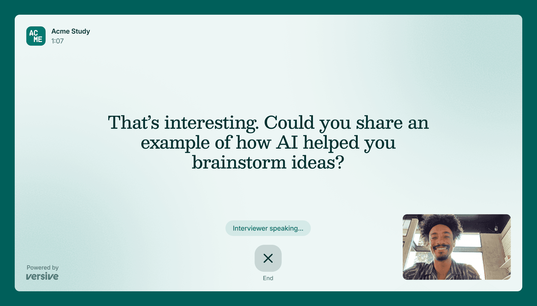 New in Versive: Real-time voice, AI usability tests, and more